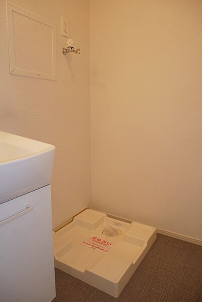 画像14:室内洗濯機置き場