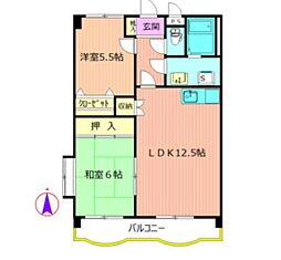 ファミールK 2階/203