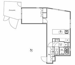 ASTILE用賀2 1LDKの間取図画像