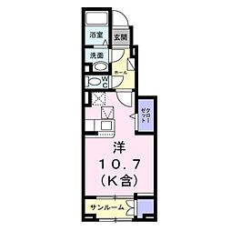 間取図画像 ワンルーム