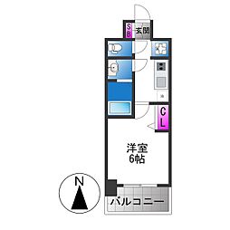 間取図画像 1K