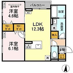 セレスティア柴又V 2階/205