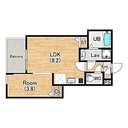 ジーメゾン西湊ウィシエ 1階/-