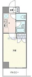 フォレシティ秋葉原 1Kの間取図画像