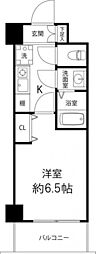 グランドゥールふじみ野 1Kの間取図画像