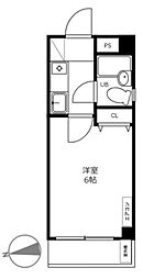 MKフィオーレ 1Kの間取図画像