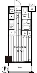 PratiqueCube 1Kの間取図画像