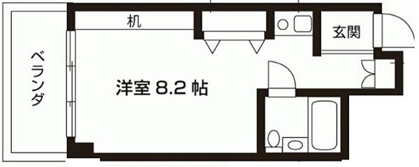 クレセントコートカワサキ 432｜神奈川県川崎市麻生区高石３丁目(賃貸マンション1K・4階・24.27㎡)の写真 その2