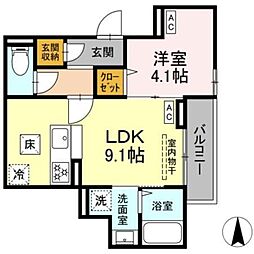 セレスティア関原 1階/-