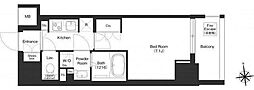 COMFORIA秋葉原ノース 1Kの間取図画像