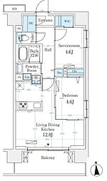 間取図画像 1SLDK