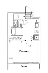 菱和パレス立教通り 10階1Kの間取り