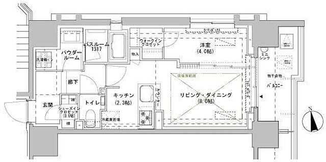 ホームズ でお部屋探し パークスフィア牛込神楽坂 2階 9 1ldk 賃料19 2万円 40 01 賃貸マンション住宅情報 物件番号 取扱い不動産会社 グランデ新宿店 株式会社グランデ