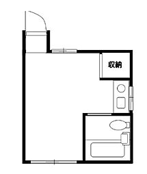 ティーケー中板橋 ワンルームの間取図画像