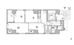 CORTESE音楽KOIWA 3LDKの間取図画像