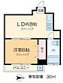 大野マンション3階8.0万円