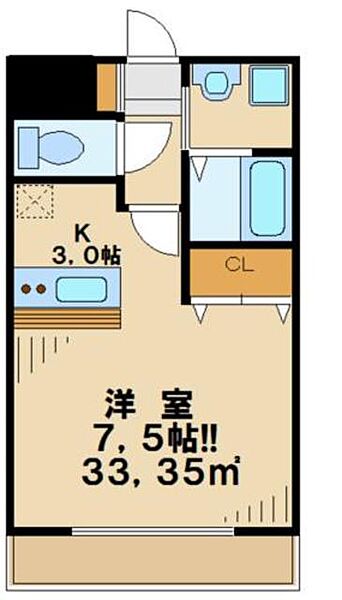 ピアホープ 202.｜東京都八王子市大塚(賃貸マンション1K・2階・33.35㎡)の写真 その2