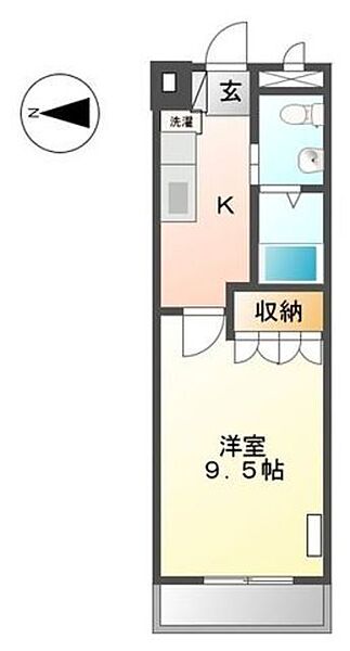 和歌山県和歌山市布引(賃貸アパート1K・2階・30.00㎡)の写真 その2