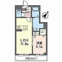 スカイヴィラ聖徳 0203 ｜ 滋賀県東近江市聖徳町2-15-1（賃貸マンション1LDK・2階・43.70㎡） その2