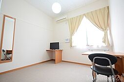 レオパレスヒルズ生田 2階1Kのリビング/ダイニング