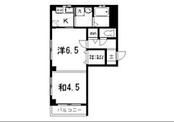 アヴニール 2Kの間取図画像