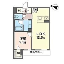 デーウェル 00202 ｜ 栃木県宇都宮市松原２丁目1822-2、3（賃貸アパート1LDK・2階・44.47㎡） その2