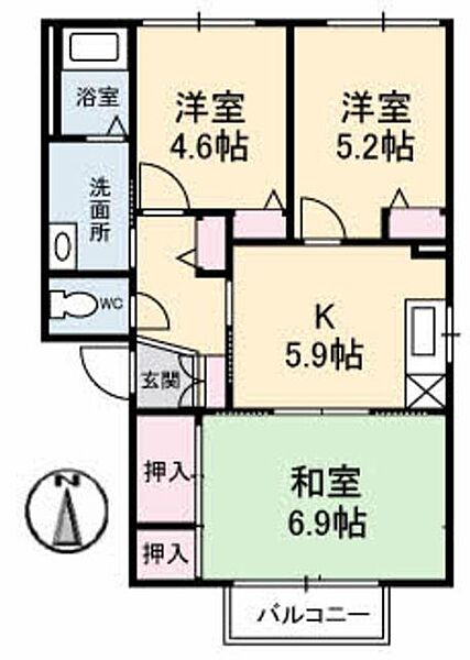 画像2:間取図