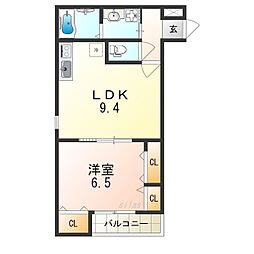 フジパレス平野背戸口 1階/-