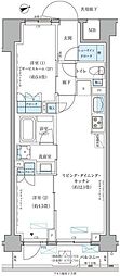 パークアクシス文京本郷 1SLDKの間取図画像