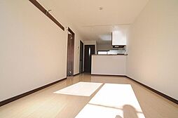 第二コーポさつき 1階1LDKのリビング/ダイニング