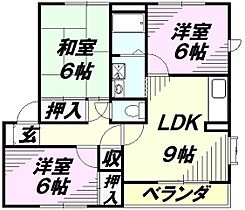 セント・ビラ92Ａ 101 ｜ 埼玉県所沢市大字久米2092-2（賃貸アパート3LDK・1階・61.25㎡） その2