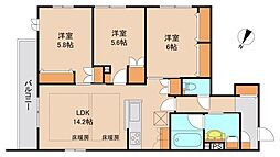 Rampart 3LDKの間取図画像