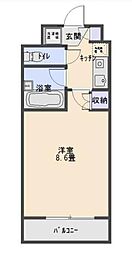 間取図画像 1K