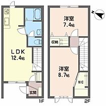 ディアス・パルモ虹ヶ丘Ｂ 102 ｜ 青森県青森市虹ケ丘１丁目17-2（賃貸アパート2LDK・1階・68.20㎡） その2