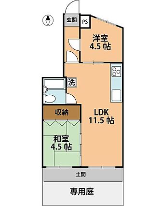 サンシャイン花沢_間取り_0