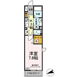 フラットサクセスII1 2階/206