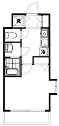 リンクス久我山 1Kの間取図画像