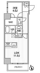 SEASONFLATS浅草言問道り 1LDKの間取図画像