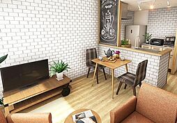 都営大江戸線 両国駅 徒歩4分の賃貸マンション 7階1LDKのリビング/ダイニング