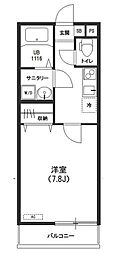 間取図画像 1K