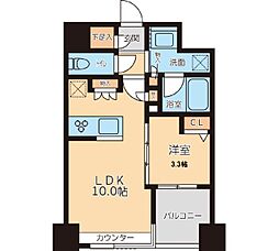 グランカーサ文京千石 3階1LDKの間取り