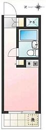 ハイシティ中野 ワンルームの間取図画像