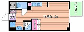 大阪府大阪市都島区友渕町２丁目（賃貸マンション1R・2階・24.17㎡） その2