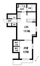 UrbanCourt 1LDKの間取図画像