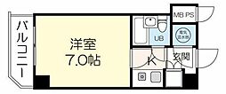 ライオンズマンション東池袋第2 1Kの間取図画像