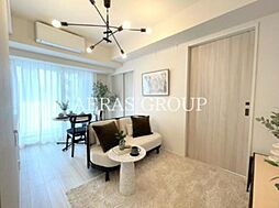 パークアクシス神田レジデンス 4階2LDKのリビング/ダイニング