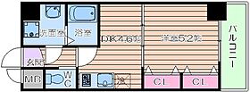 CITY　SPIRE鶴見  ｜ 大阪府大阪市鶴見区鶴見５丁目（賃貸マンション1DK・4階・27.51㎡） その2