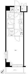 ルーブル下丸子参番館 1Kの間取図画像