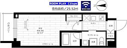 ステージファースト桜新町 1Kの間取図画像