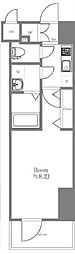 エステムプラザ横濱関内 1Kの間取図画像